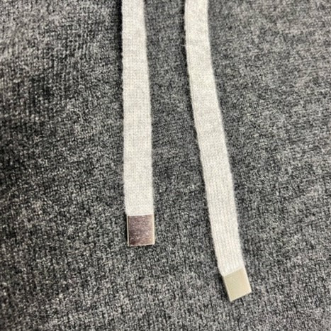 Nanako Style レディース カシミヤフード付きロングワンピース 373601