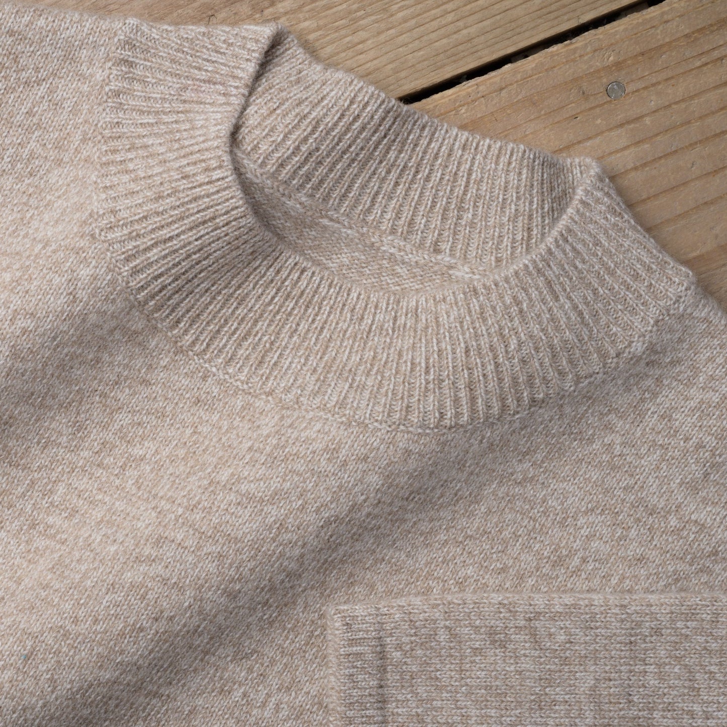 Nanako Style レディース カシミヤ半袖セーター 373402