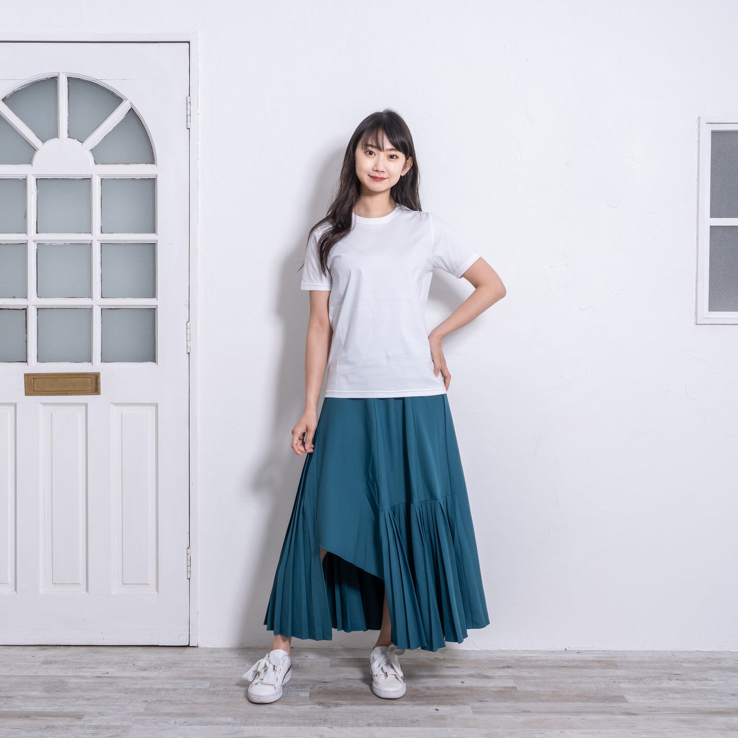 プレミアコットンTシャツ(半袖) アメリカ綿 レディース S,M,L,LL 354-401