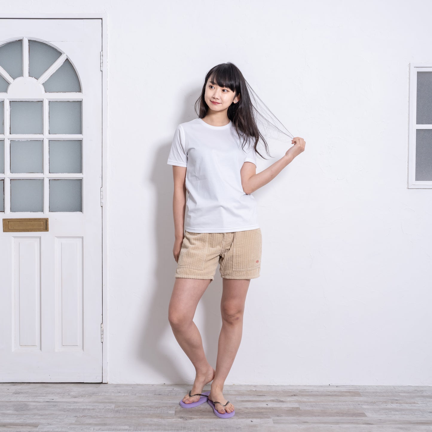 プレミアコットンTシャツ(半袖) アメリカ綿 レディース S,M,L,LL 354-401